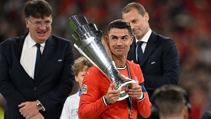 CRISTIANO RONALDO's vastberadenheid en drang naar de overwinning
